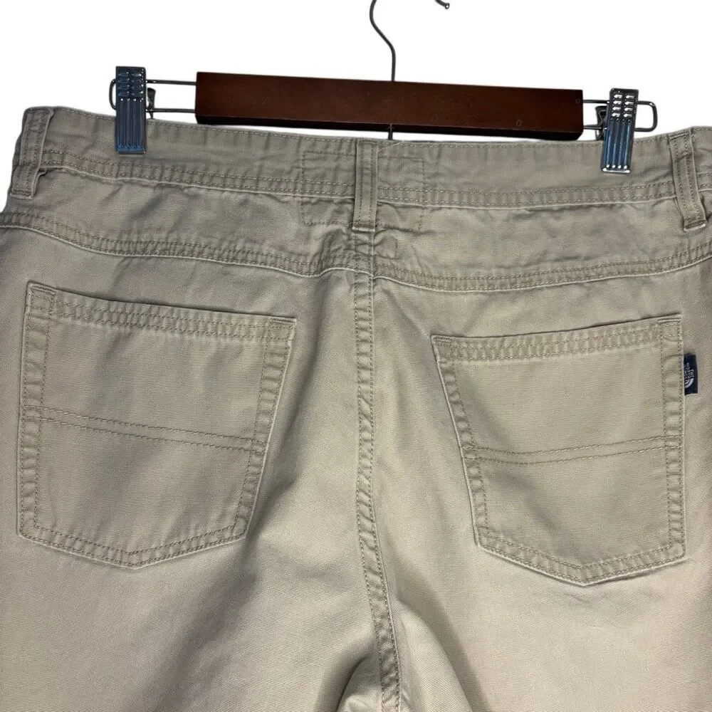 The North Face Khaki Shorts. Size 32. Great Condition!
